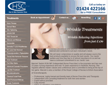 Tablet Screenshot of hscclinic.co.uk